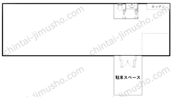 西麻布一丁目ビル1Fの間取図