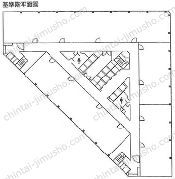 新宿第一生命ビル22Fの間取図