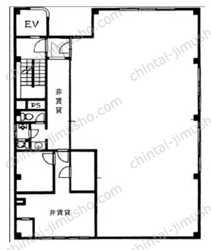 道栄宮原ビル3Fの間取図