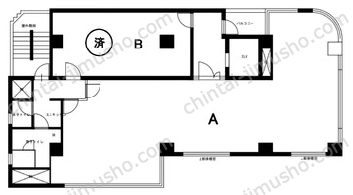 麹町富士ビル5Fの間取図