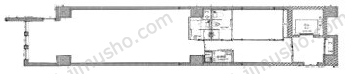 KSK上野ビル2Fの間取図