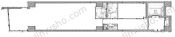 KSK上野ビル3Fの間取図