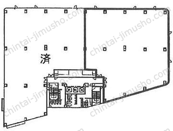 KDX東品川ビル4Fの間取図