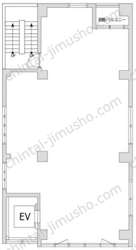 plaza square五反田5Fの間取図