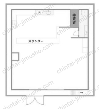 今宮ビル1Fの間取図