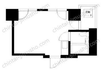 日本橋ダイヤモンドマンション3Fの間取図