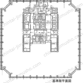 愛宕グリーンヒルズMORIタワー20Fの間取図