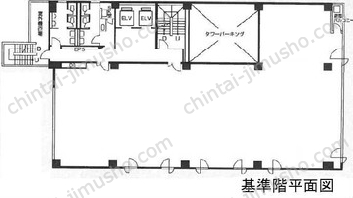 新横浜第一ビルディング5Fの間取図