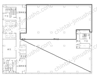 天王洲ファーストタワー17Fの間取図