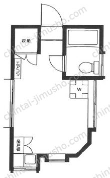 コーポケイ2Fの間取図