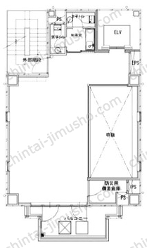 VILLA芝大門2Fの間取図