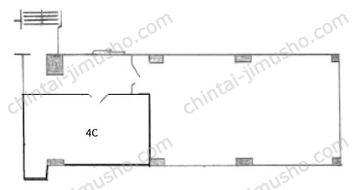 ミツボシ第3ビル4Fの間取図