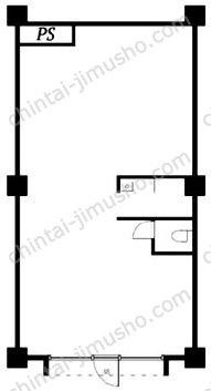 ドルミ若葉1Fの間取図