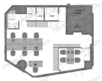 BIASTA TAMACHI MITA6Fの間取図