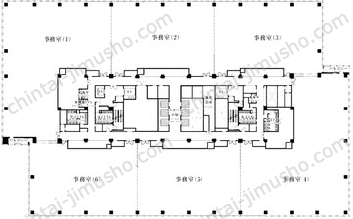 横浜コネクトスクエア12Fの間取図