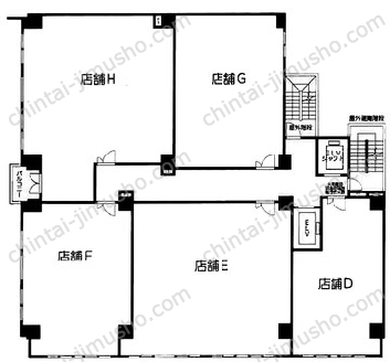 ラ・メールINAGE2Fの間取図