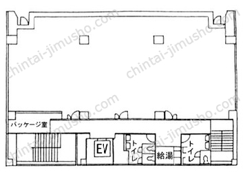 銀座コティビル8Fの間取図