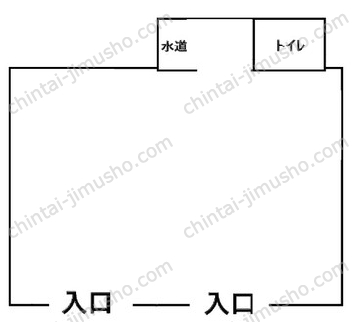 富士ハイツ／フジハイツ1Fの間取図