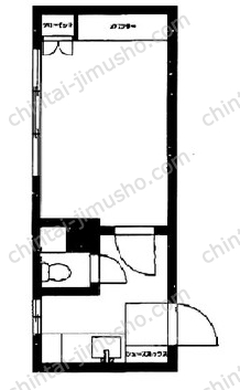 第8宮庭マンション1Fの間取図