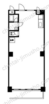 TAILA BLG3Fの間取図