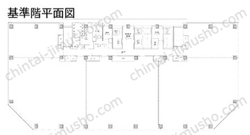 （仮称）OMIYA SOUTH GATE増築プロジェクト4Fの間取図