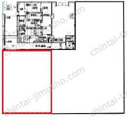 カノン千住2Fの間取図