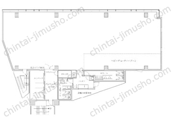 PMO秋葉原Ⅲ7Fの間取図