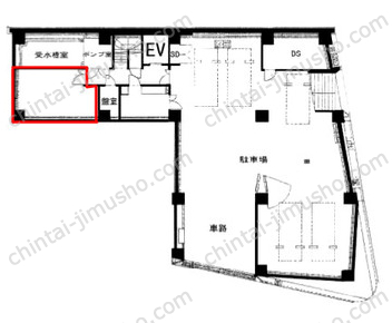 幸保ビルB1Fの間取図