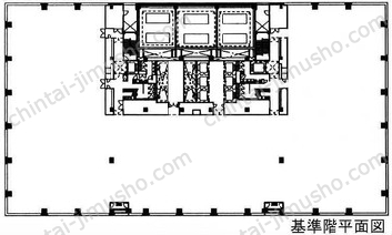 MMパークビル12Fの間取図