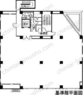 いちご乃木坂ビル2Fの間取図