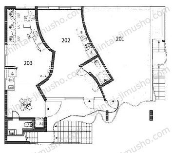 SHINJUKU NEW VILLA2Fの間取図