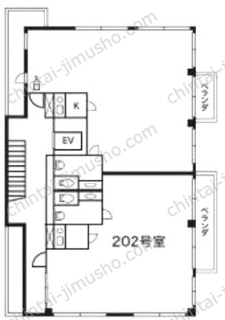 アイビス新松戸2Fの間取図