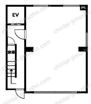 （仮称）四谷三丁目ビル1Fの間取図