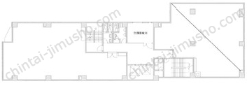 南江堂ビル7Fの間取図