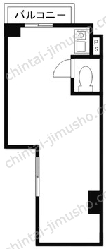 リヨンドール赤坂1Fの間取図