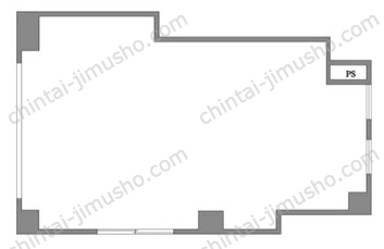 （仮称）中野3丁目貸店舗事務所1Fの間取図