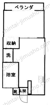 ピネスプラザ12Fの間取図