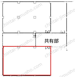 勝島F41号倉庫3Fの間取図