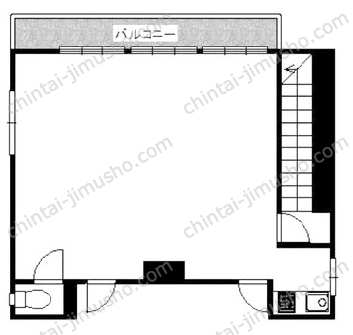 安田ビル2Fの間取図