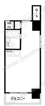 ラフィネ赤坂2Fの間取図