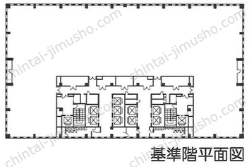 品川シーサイドウエストタワー15Fの間取図