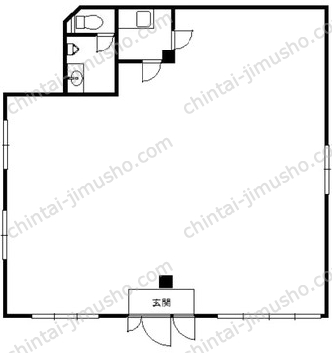 ファミール本田1Fの間取図