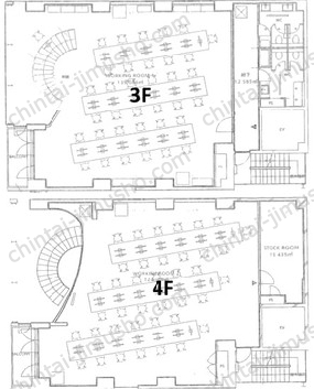 ACN銀座8ビル一括貸の間取図