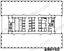 新宿三井ビルディング40Fの間取図