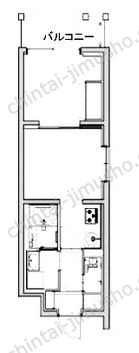 AQUAレジデンス三軒茶屋第101Fの間取図