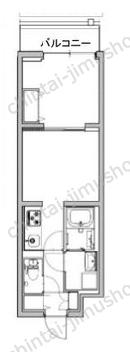 AQUAレジデンス三軒茶屋第104Fの間取図