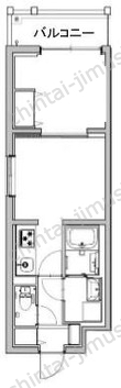 AQUAレジデンス三軒茶屋第101Fの間取図