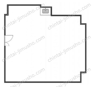 プラザ新大樹ビル5Fの間取図