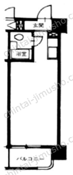 永谷ヒルプラザ六本木4Fの間取図