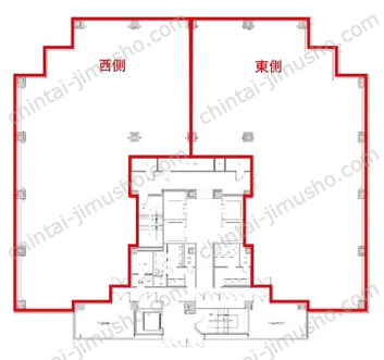 FOREFRONT TOWERⅡ5Fの間取図